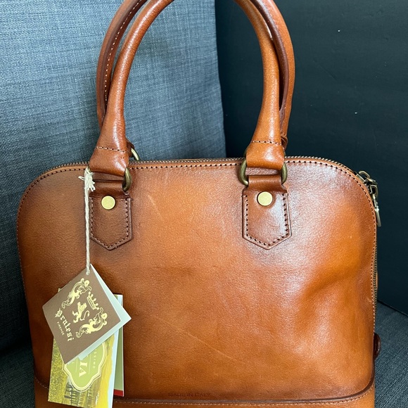 NWT PRATESI FIRENZE SATCHEL PURSE BAG - Picture 5 of 8